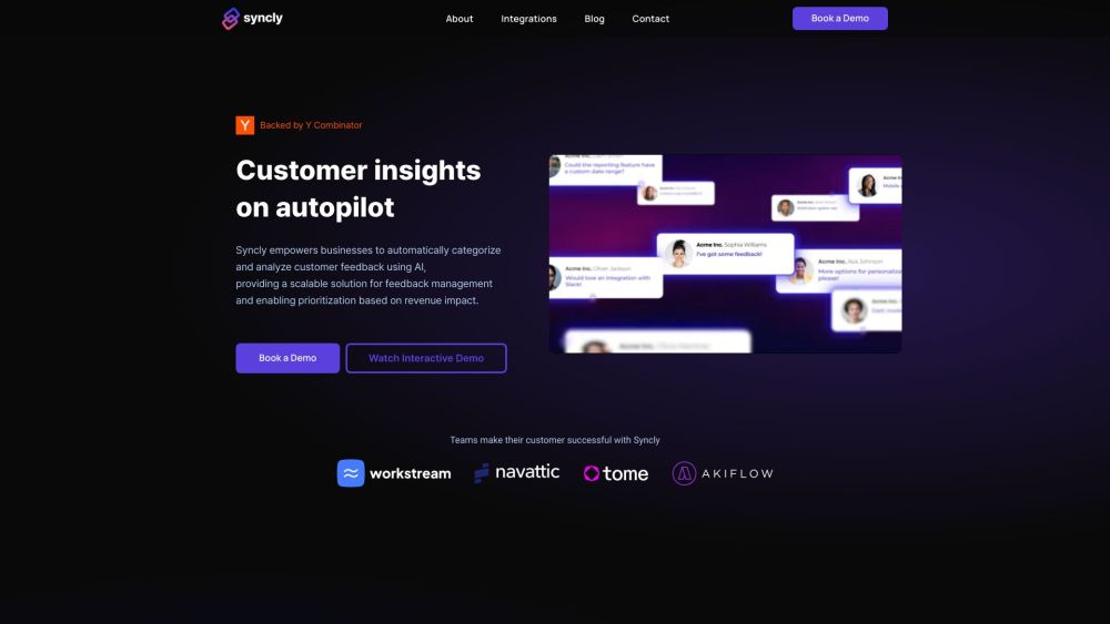 Syncly: AI Tool to Analyze Customer Communication