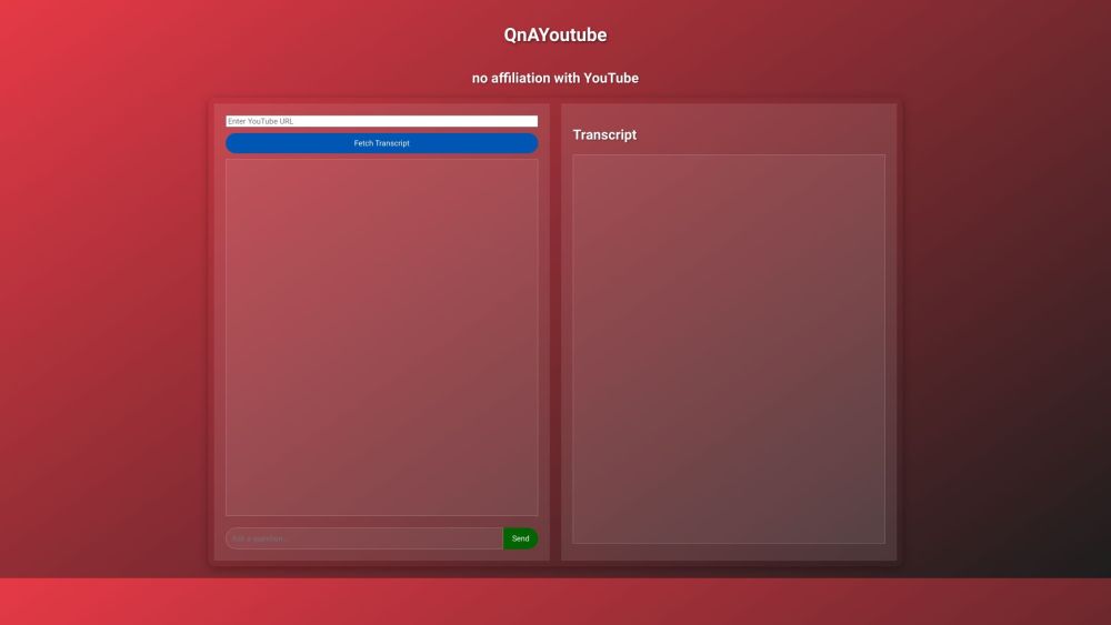 QnAYoutube: Fastest AI Tool to Chat with Videos