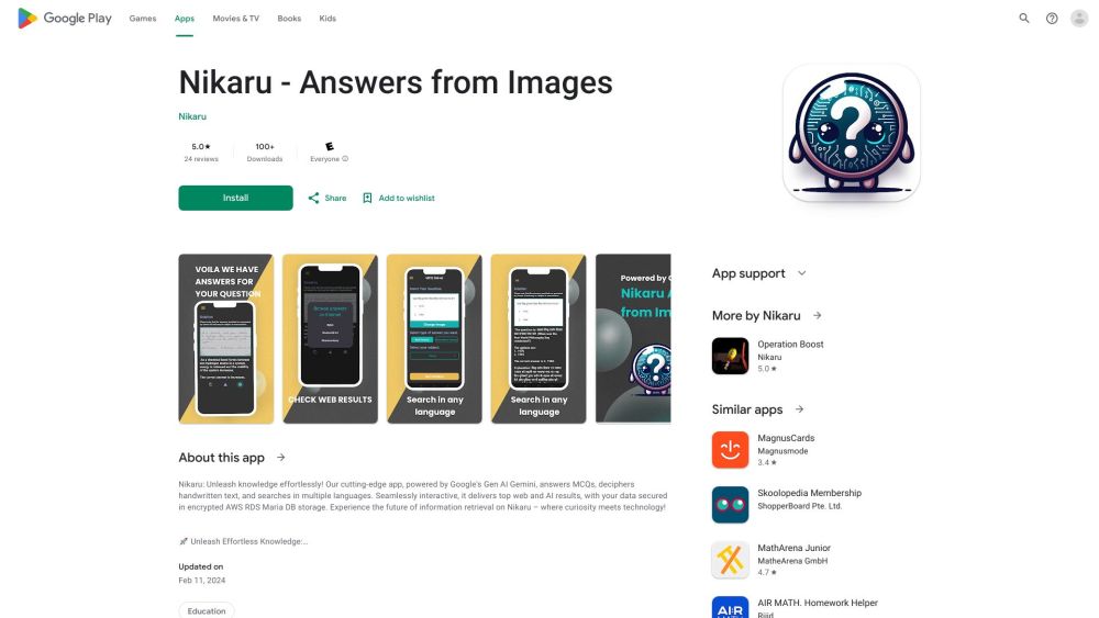 Get Answers from Images: AI Tool for Effortless Knowledge