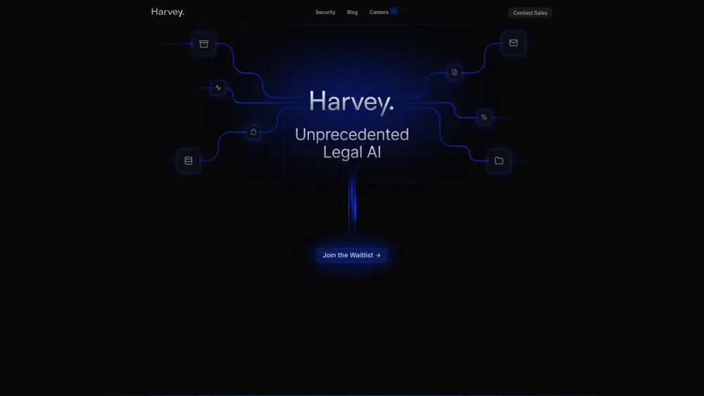 Harvey | AI Tool Builds Custom LLMs for Elite Law