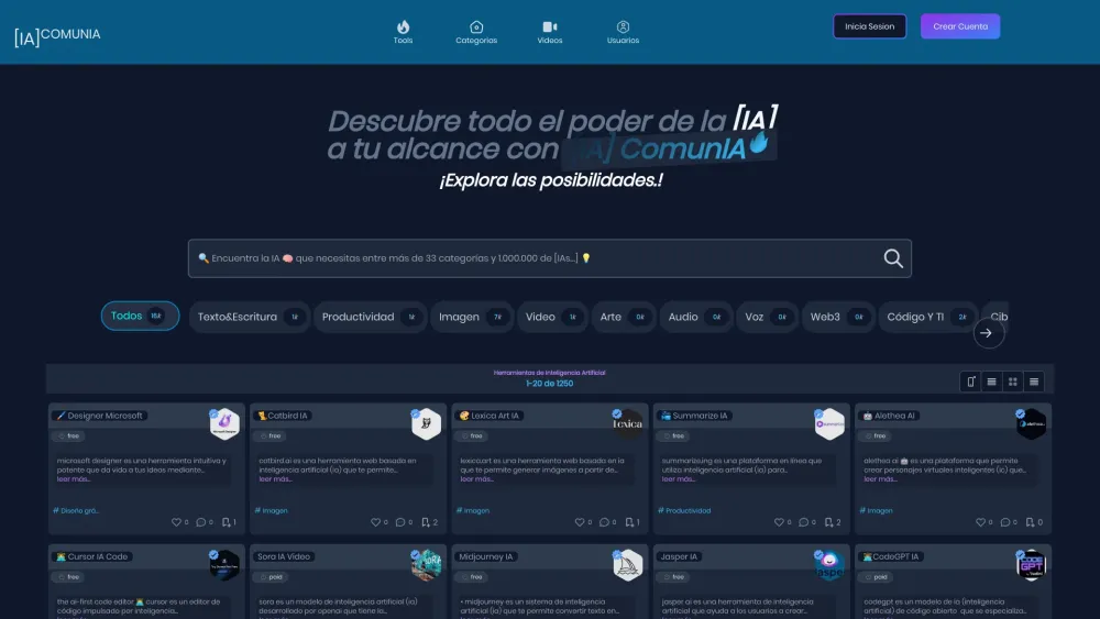 IAComunia: Discover the Ultimate AI Tool Community