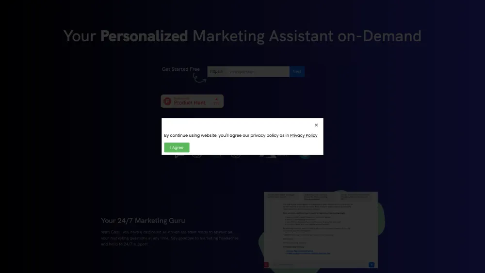 Gaxu: Ai Tool, Personalized Marketing Assistant On-Demand