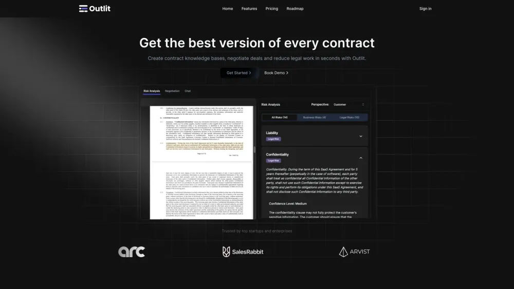 Outlit: AI Tool for Spotting Contract Risks