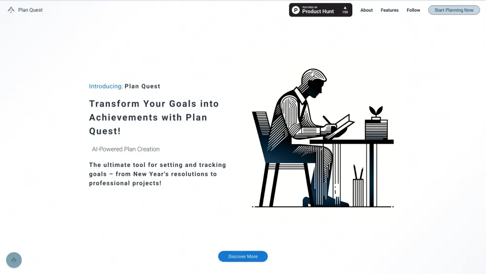 Plan Quest: Achieve Goals with AI Tool