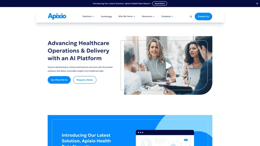 Apixio: AI Tool by Apixio for Healthcare Plans Providers