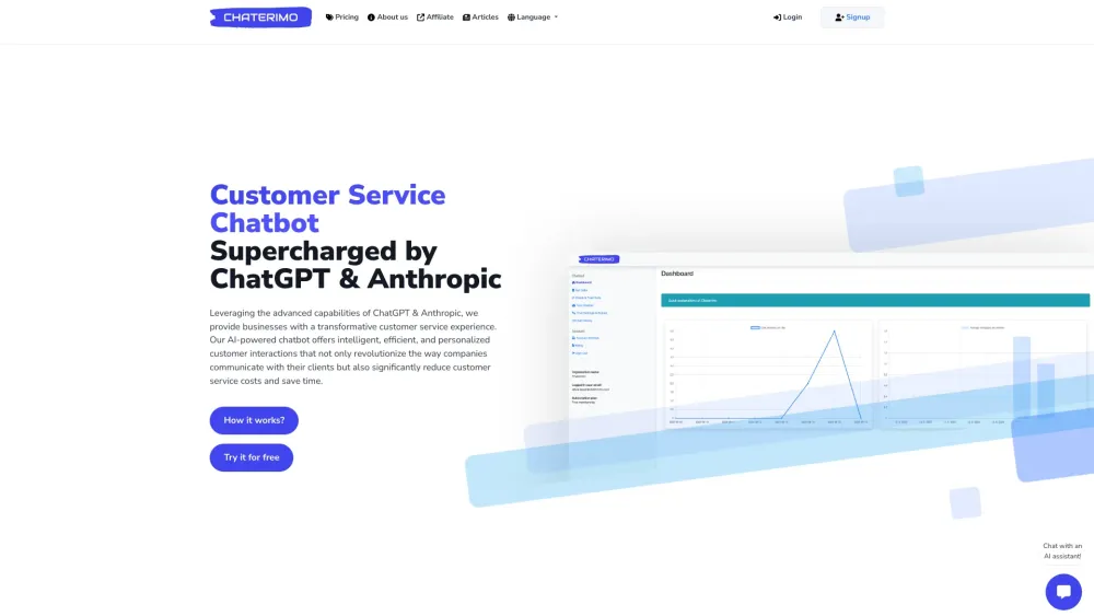 Chaterimo: AI Tool for Instant Customer Care