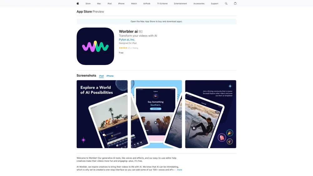 Worbler AI: Audio Toolset for Content Creators