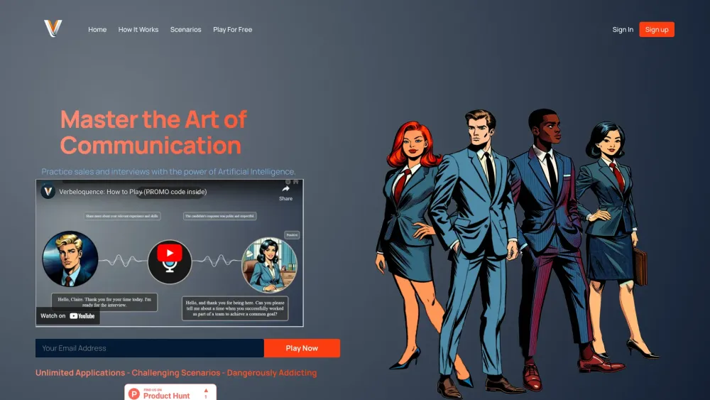 Verbeloquence: AI Tool for Gamified Practice