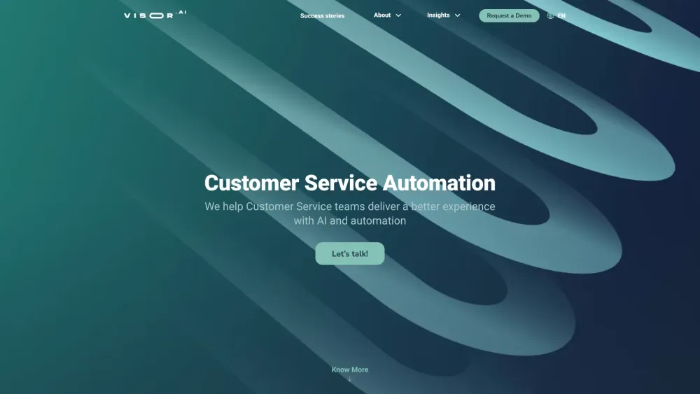 Visor.ai: AI Tool for Customer Service Automation