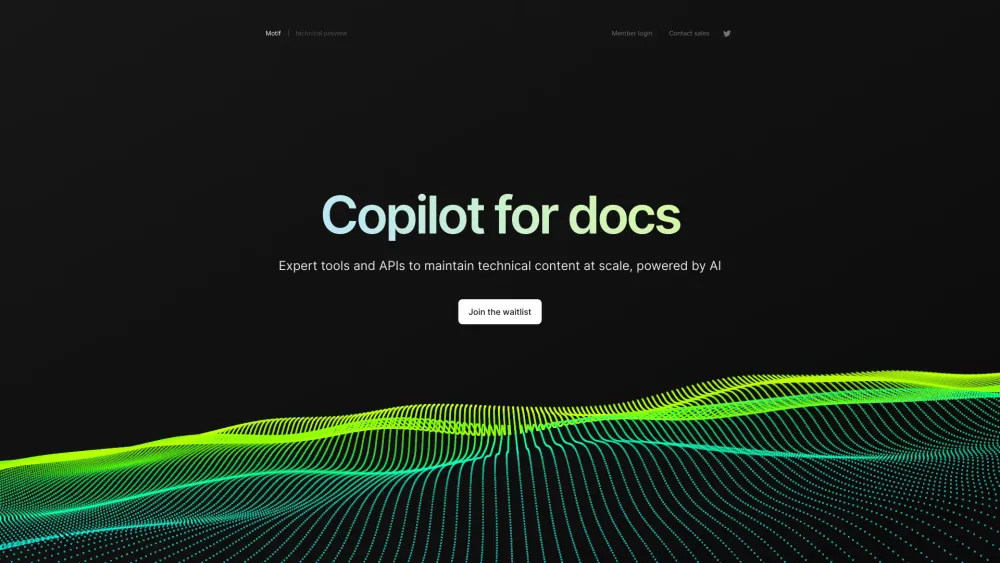 Motif · Copilot for Docs: AI Tool for Technical Content