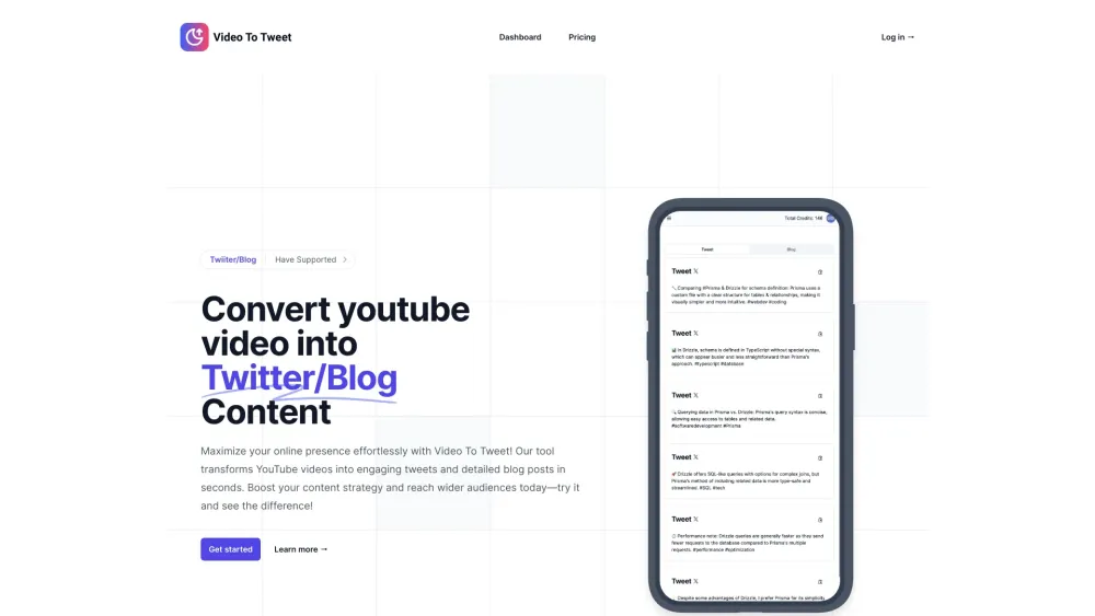 Video To Tweet: AI Tool for Content Creation