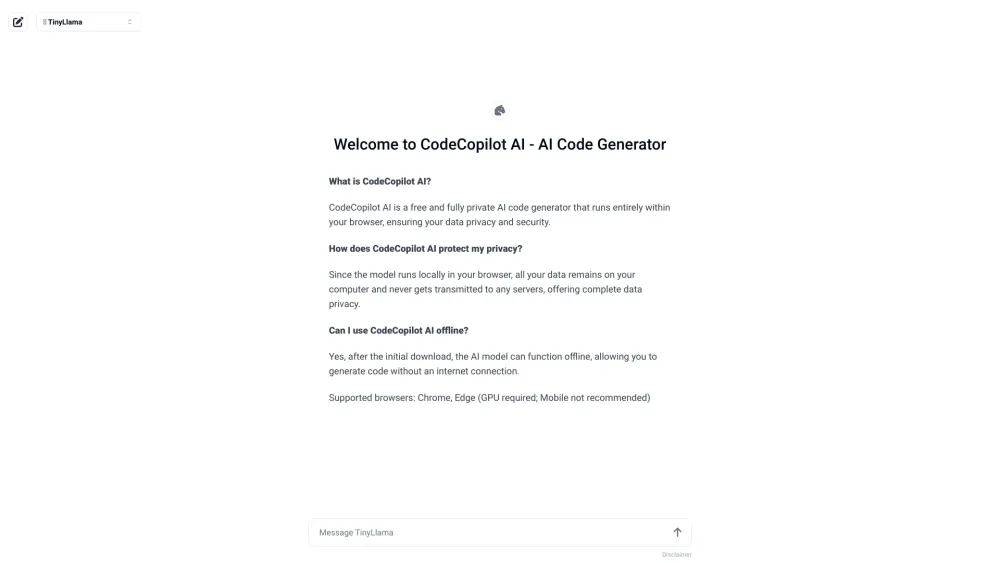 CodeCopilot AI: Free In-Browser AI Tool for Coders