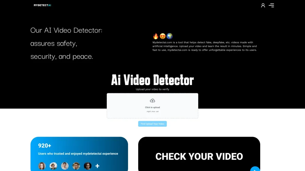 My Detect AI: AI Tool for Authenticity & Safety