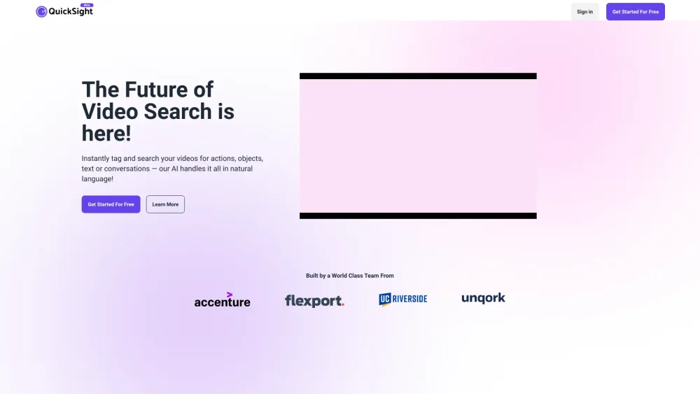 QuickSight: AI Tool for Video Search Insights