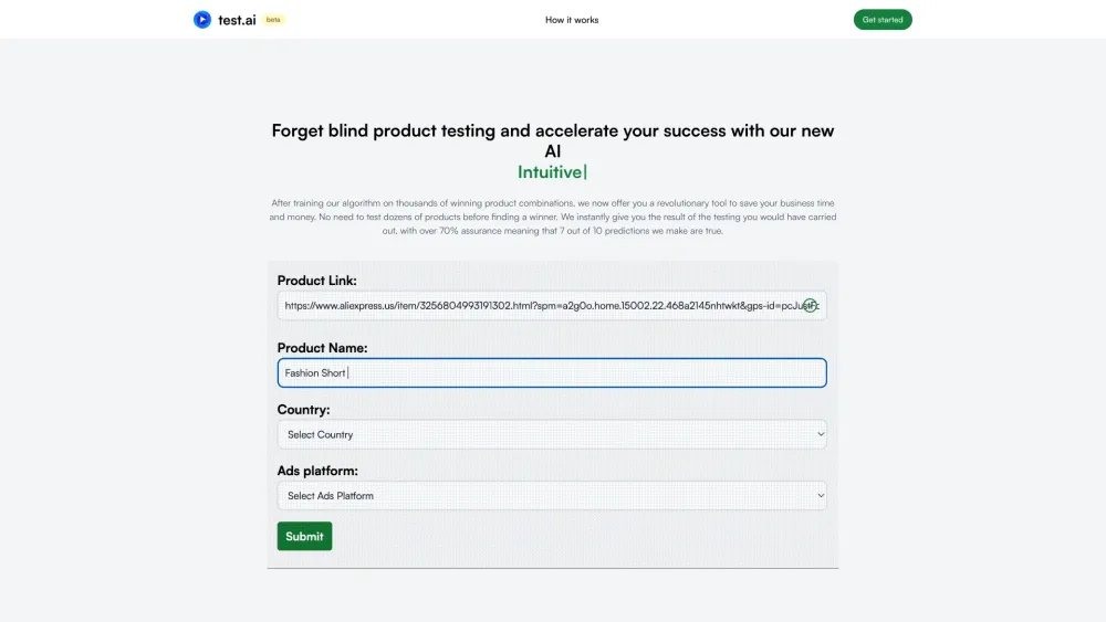 test.ai: AI Tool for Winning Product Insights