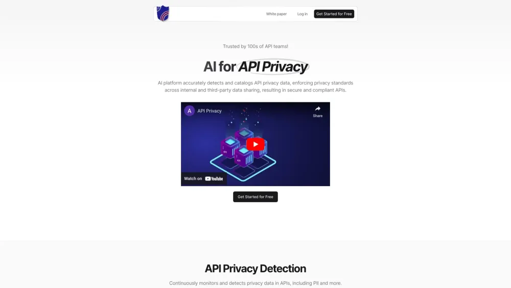 ApiPrivacy: AI Tool for Data Privacy Compliance & Protection