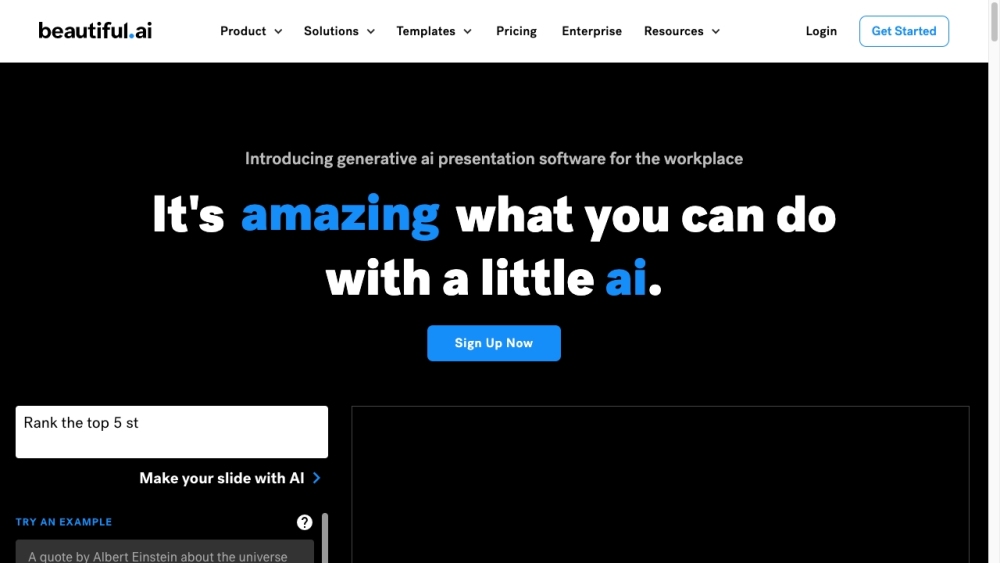 Beautiful.ai: AI-powered Presentation Software