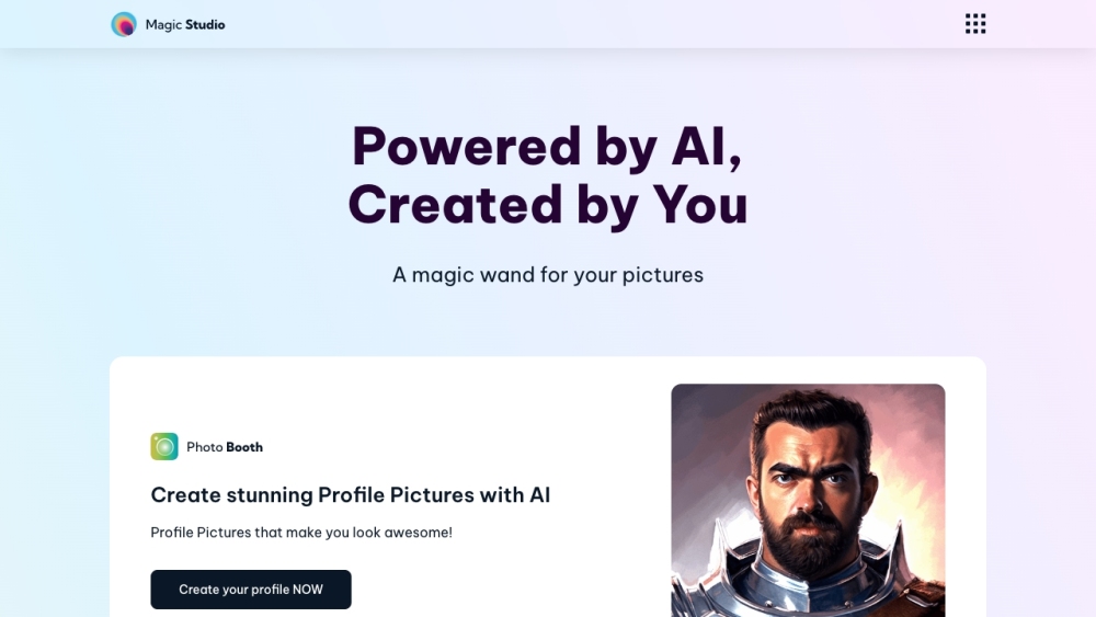 Magic Studio: AI Tool for Image Editing & Creation