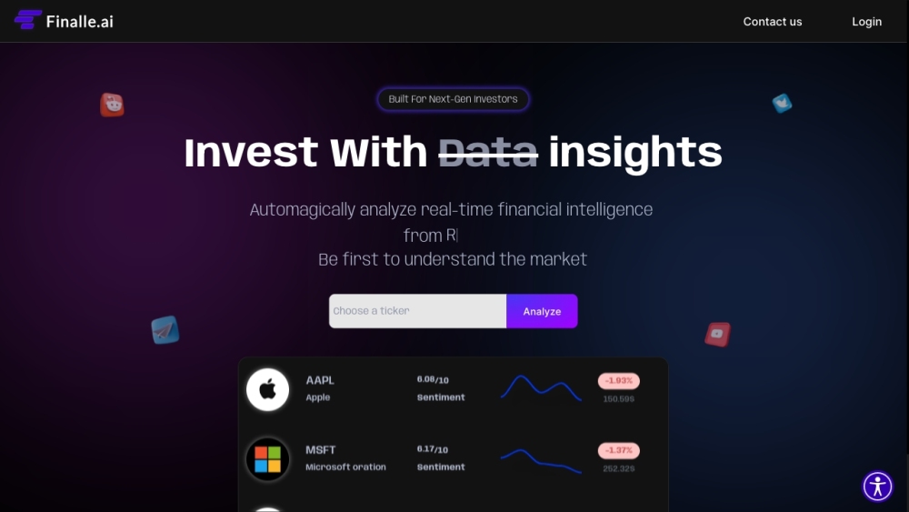 Finalle.ai: AI Tool for Real-Time Financial Intelligence