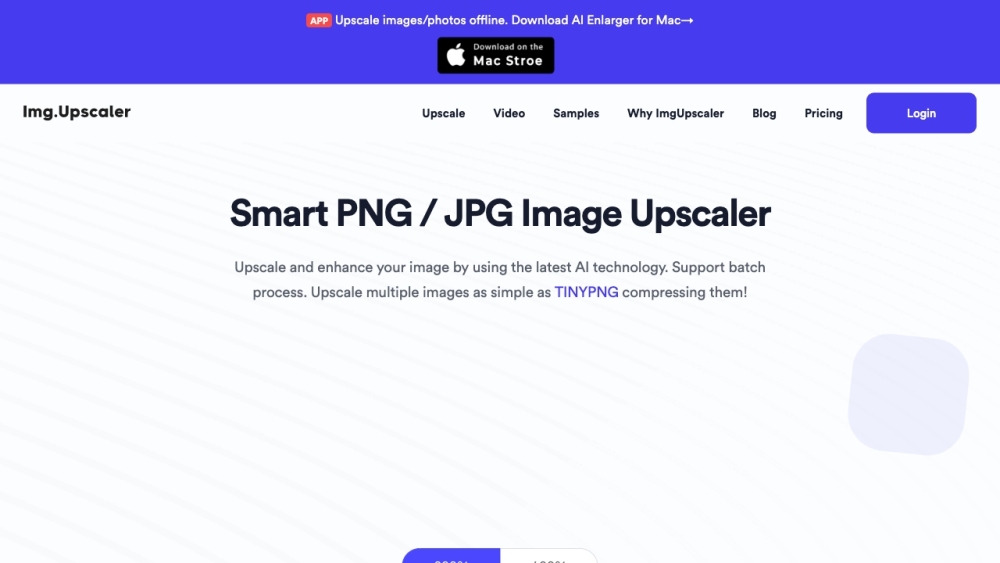 ImgUpscaler: AI Tool for Upscaling & Enhancing