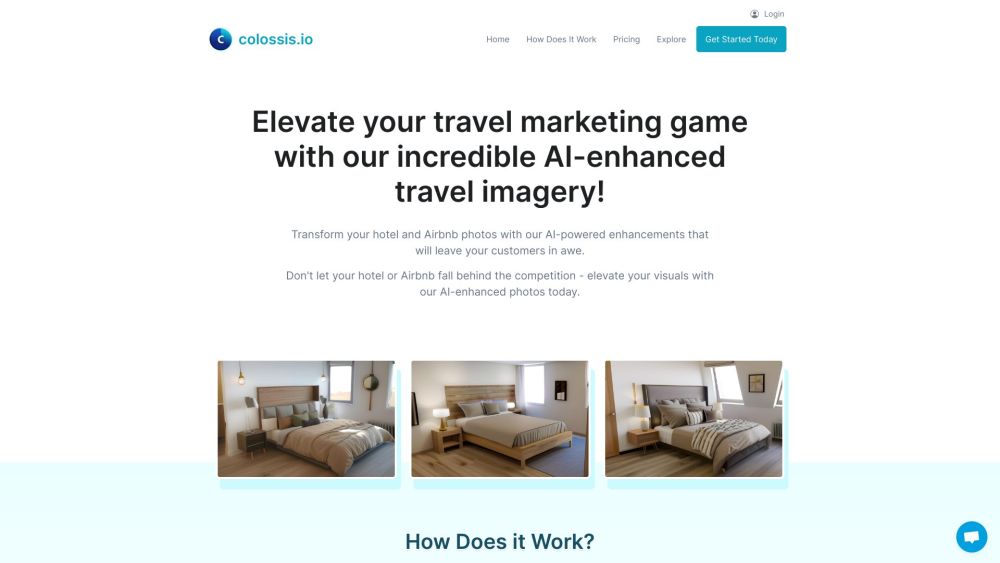 colossis.io: AI Tool for Hospitality Property Images