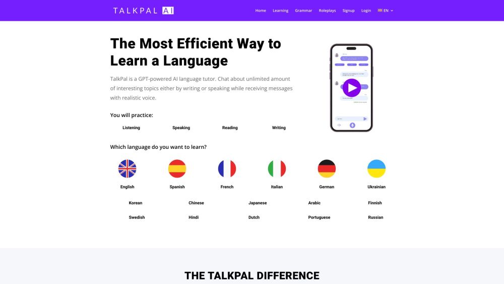 TalkPal: AI Tool for Real-Time Language Learning