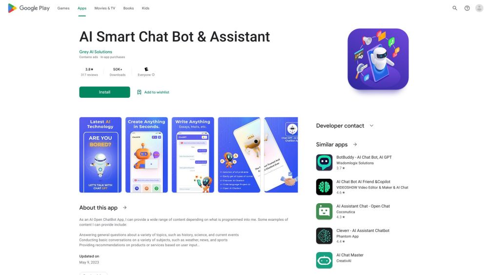 AI Smart Chat Bot & Assistant App: Ultimate AI Tool for Efficient Life