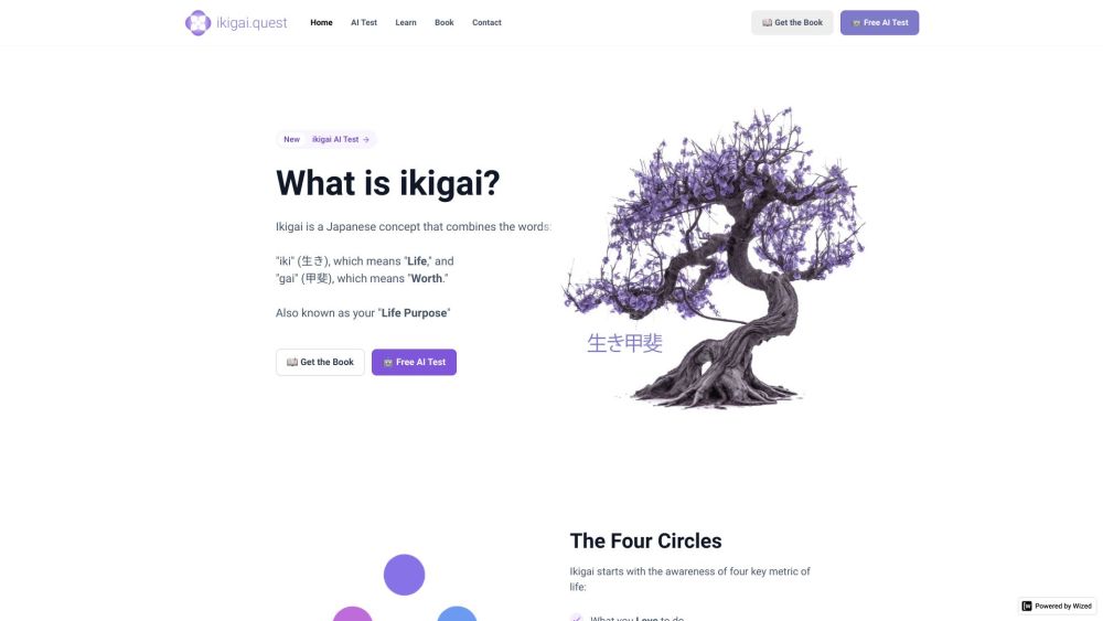 ikigai.quest: Discover Purpose & Happiness - AI Tool