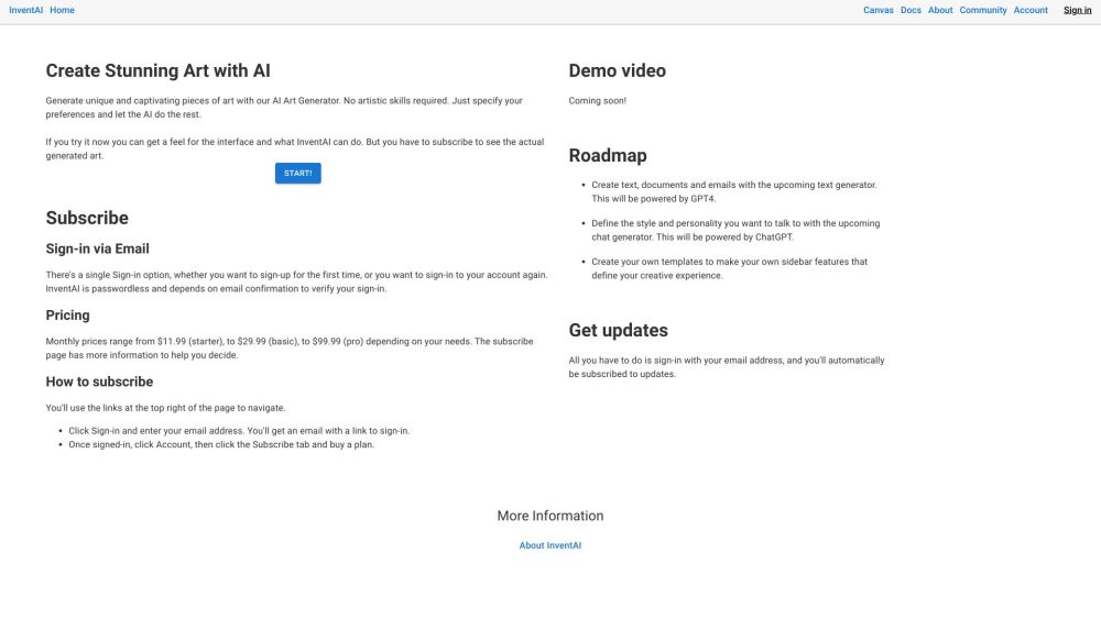InventAI: Ultimate AI Tool for Effortless Content