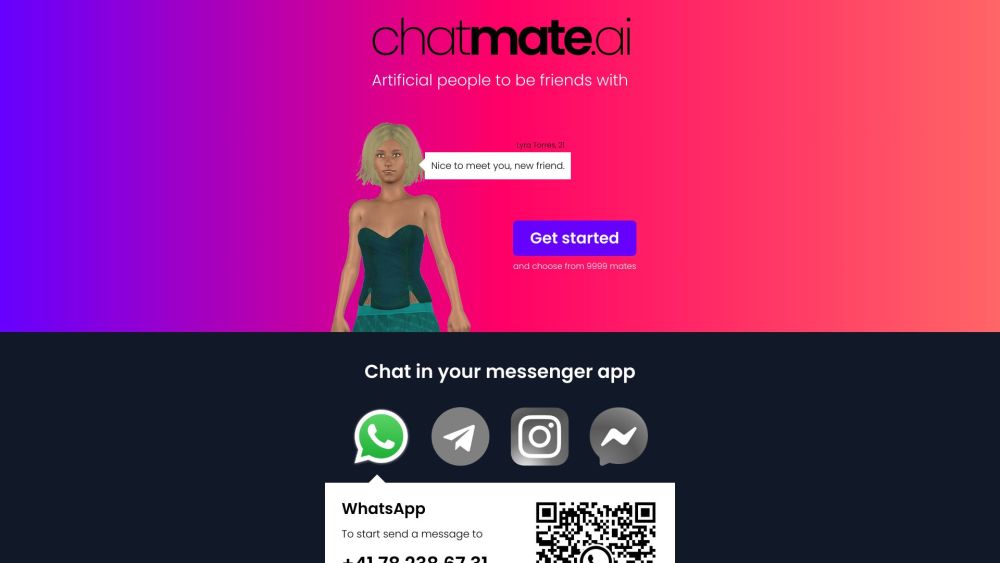 Chatmate AI: Connect & Befriend AI Tool