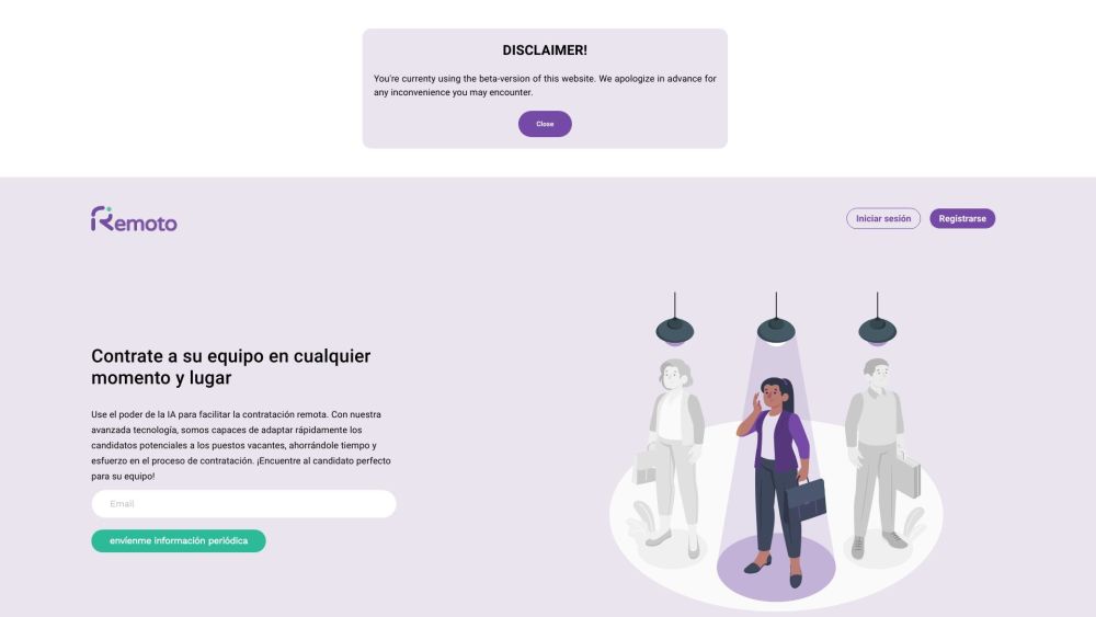 Remoto: AI Tool Connecting Remote Talent to Spain & Portugal Jobs