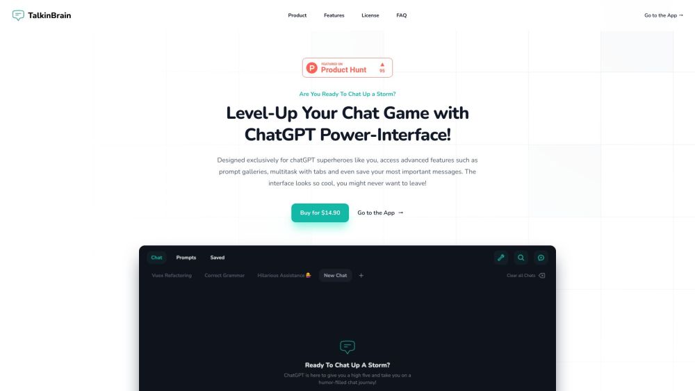 TalkinBrain: AI Tool for Joyful ChatGPT Experiences