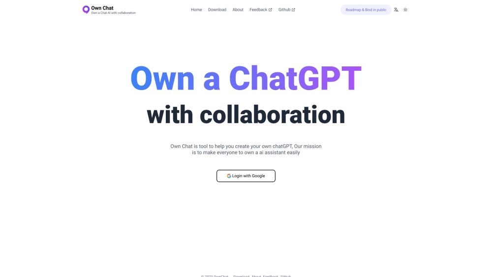 Own Chat: AI Tool to Customize Own Chat