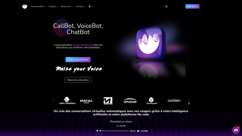 TALKR: AI Tool for Creating Virtual Assistants