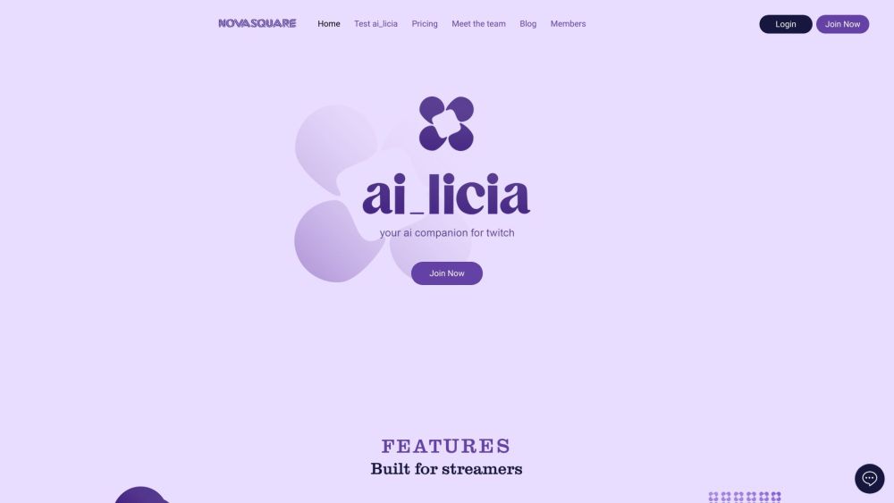 NovaSquare Ltd: AI Tool for Twitch Growth & Engagement