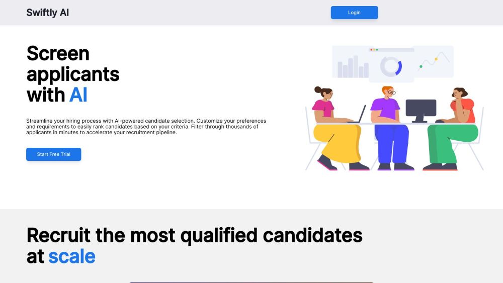 Swiftly AI: AI Tool for Job Applicant Screening