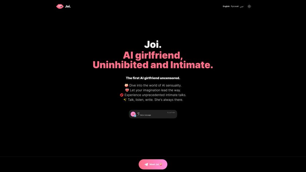 Joi - AI Girlfriend: Ultimate Companionship & Intimate Conversations