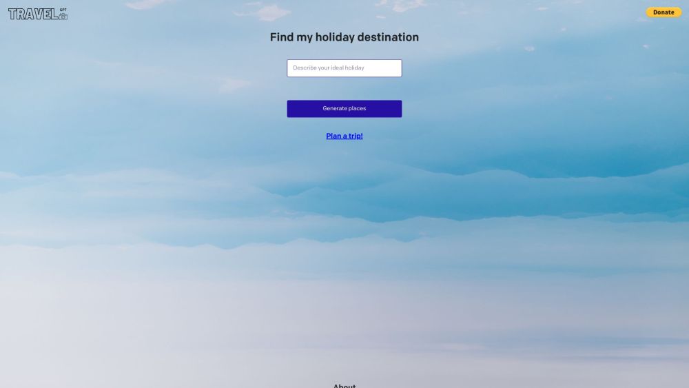 TravelGPT: Simplify Vacation Planning with AI Tool