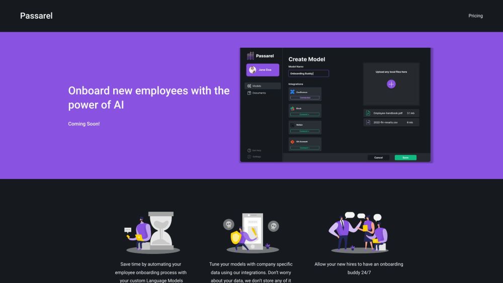 Passarel: AI Tool for New Employee Onboarding