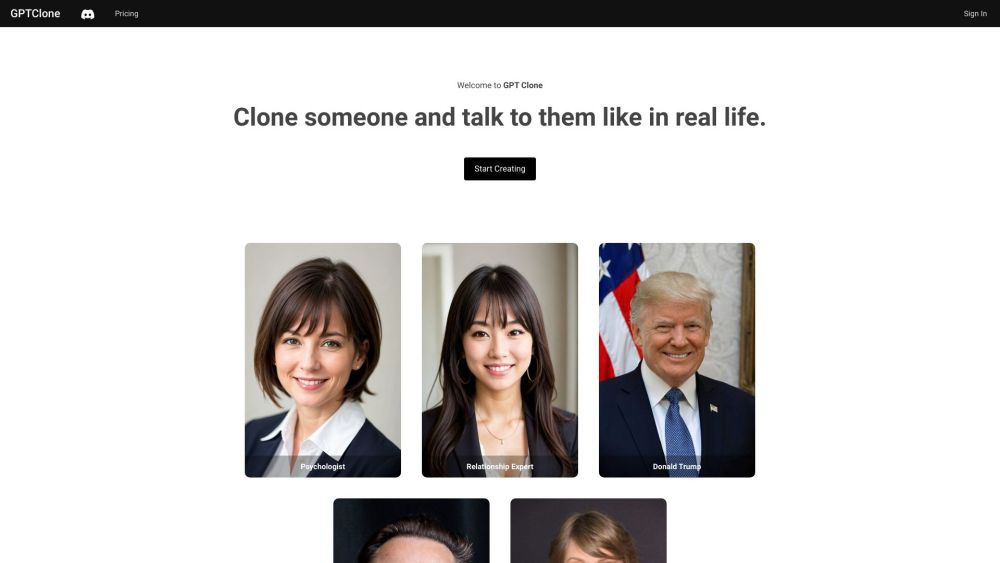 GPT Clone: Real-time Conversations with Cloned AI