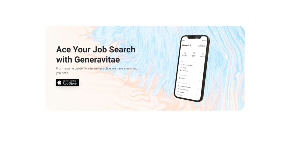 Generavitae: Excel in your job search with AI