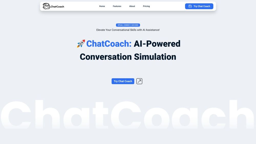 ChatCoach.io: AI-Powered Conversation Simulation