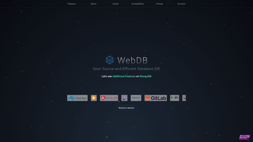 WebDB: Open Source Database IDE with AI Tool Integration