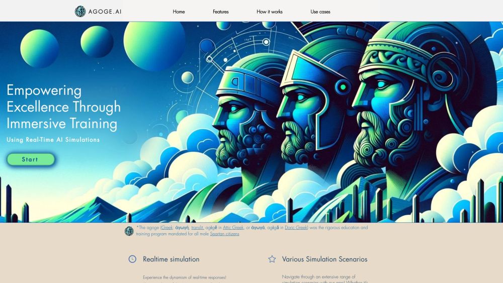 AGOGE.AI: AI Tool for Communication Skills Training