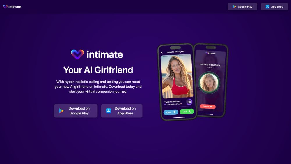 Intimate AI Girlfriend: AI tool for genuine connections