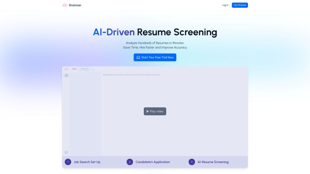 Brainner: AI Tool for Automated Resume Screening