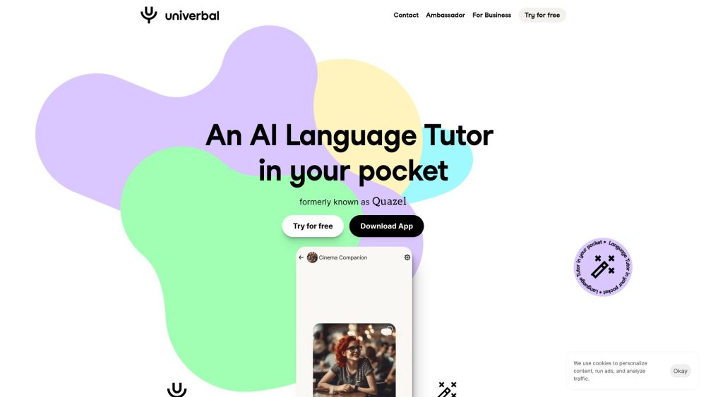 Univerbal: Learn new languages with an AI tutor - an innovative language learning AI tool