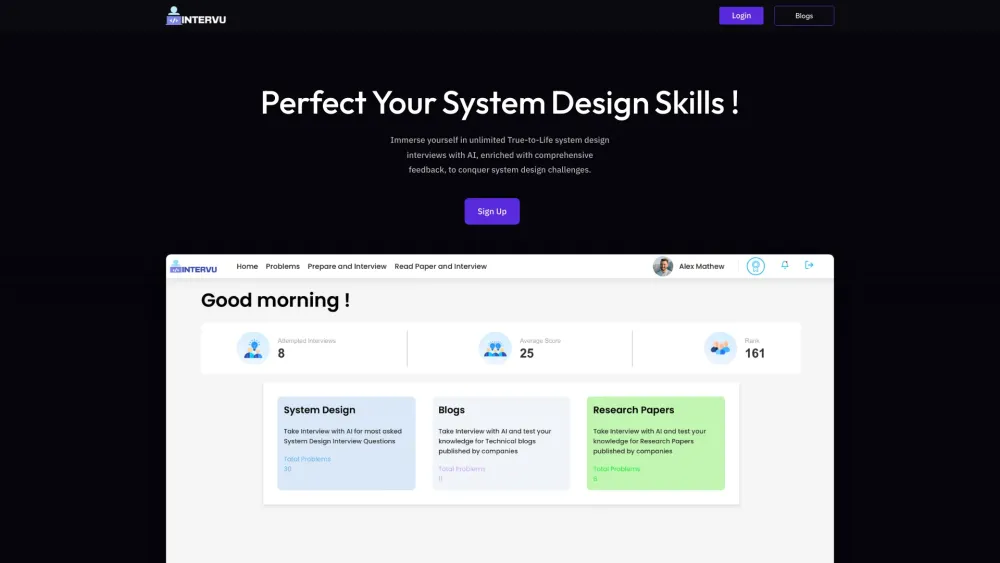 Intervu: AI Tool to Perfect Design Skills