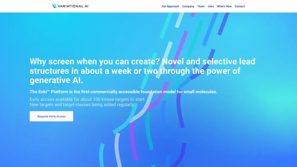 Variational AI: AI Tool for Optimized Small Molecules in Drug Discovery