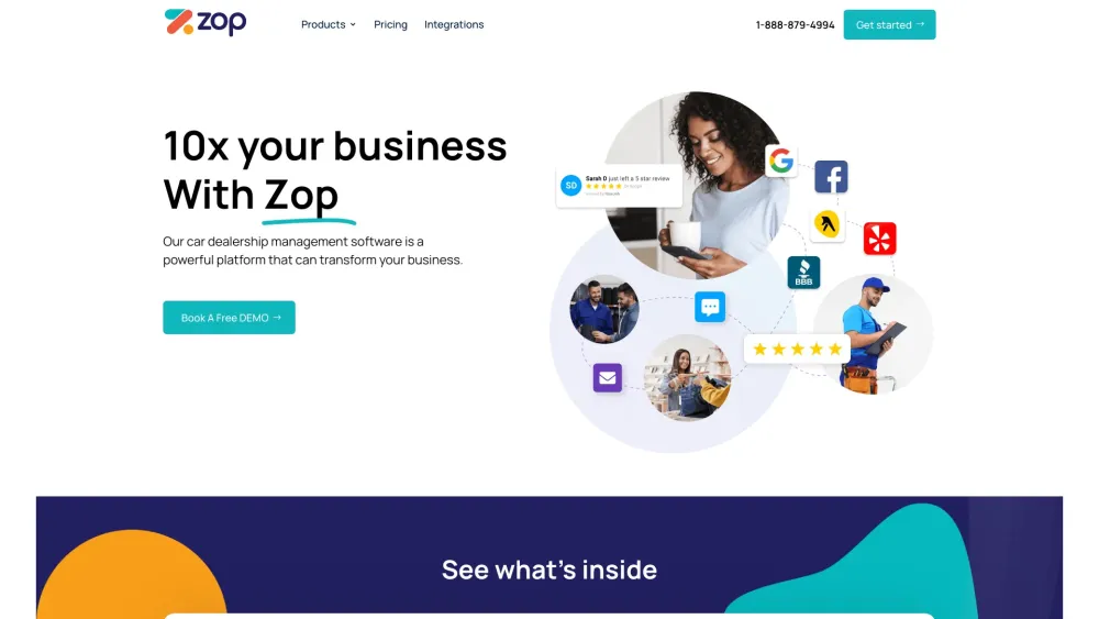Zop Media: Product Name ai tool for Cars